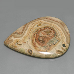 134.4ct Multicolor Jasper Gem from Indonesia Natural and Untreated