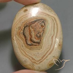102.80ct Natural Multicolor Jasper, Oval, Opaque