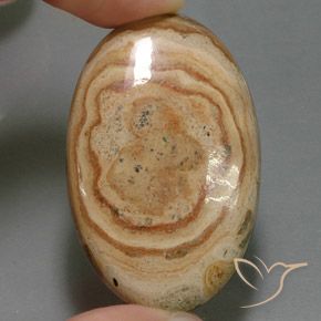 19.80ct Natural Multicolor Jasper, Oval, Opaque