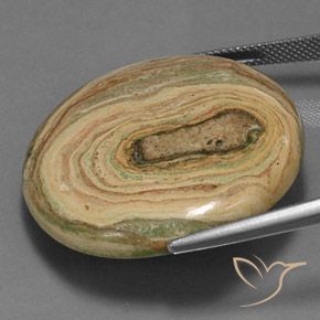 Jasper Gemstone in 31.7 mm Size for Sale, Jasper Stone in Multicolor Color