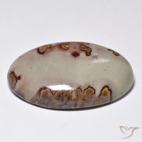 Jasper Gemstone in 30 x 22 mm (calibrated) Size for Sale, Jasper Stone in Multicolor Color
