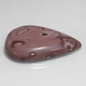 41.12 ct Multicolor Jasper Stone, Natural Jasper in Pear Cabochon Shape for Sale