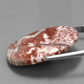 Jasper Gemstone in 37.9 x 26.9 mm Size for Sale, Jasper Stone in Multicolor Color