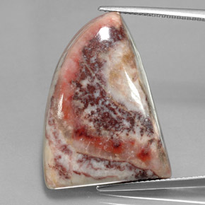 33.30 ct Multicolor Jasper Gemstone, Jasper Gem in Fancy Cabochon Shape for Sale.