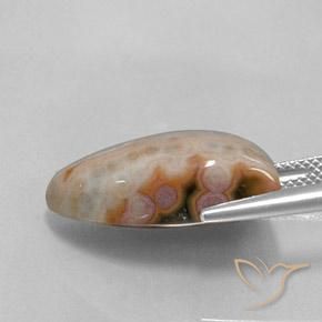 Jasper Gemstone in 19.7 x 10.8 mm Size for Sale, Jasper Stone in Multicolor Color