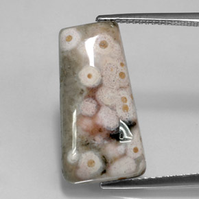 9.46 ct Multicolor Jasper Gemstone, Jasper Gem in Fancy Cabochon Shape for Sale.