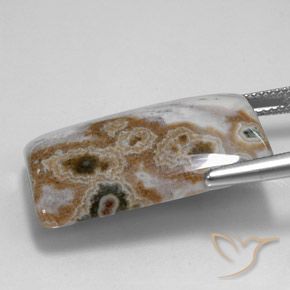 Jasper Gemstone in 25.6 x 16 mm Size for Sale, Jasper Stone in Multicolor Color