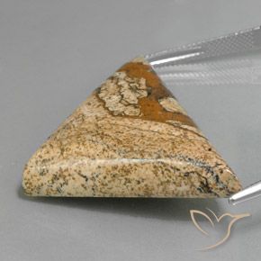 Jasper Gemstone in 43.3 x 28.6 mm Size for Sale, Jasper Stone in Multicolor Color