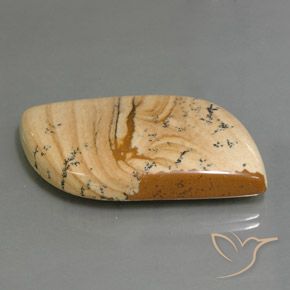 45.75 ct Multicolor Jasper Stone, Natural Jasper in Fancy Cabochon Shape for Sale