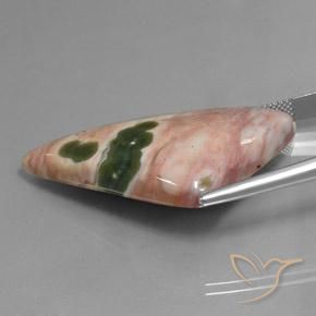 Jasper Gemstone in 41.7 x 23.7 mm Size for Sale, Jasper Stone in Multicolor Color