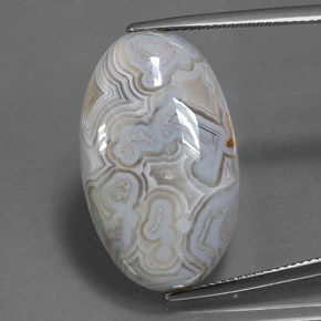 19.31 ct Multicolor Jasper Gemstone, Jasper Gem in Oval Cabochon Shape for Sale.