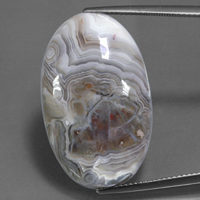 26.25 ct Multicolor Jasper Gemstone, Jasper Gem in Oval Cabochon Shape for Sale.
