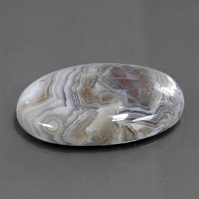 26.25 ct Multicolor Jasper Stone, Natural Jasper in Oval Cabochon Shape for Sale