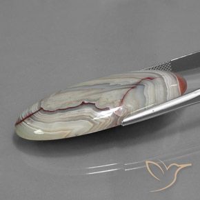 Jasper Gemstone in 44.7 x 20.9 mm Size for Sale, Jasper Stone in Multicolor Color