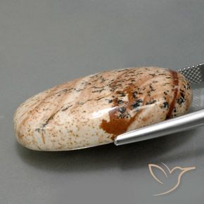 Jasper Gemstone in 33.9 x 19.4 mm Size for Sale, Jasper Stone in Multicolor Color