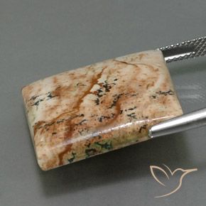 Jasper Gemstone in 22.2 x 21.9 mm Size for Sale, Jasper Stone in Multicolor Color