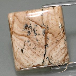 35.31ct Natural Multicolor Jasper, Square, Opaque