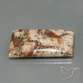 26.28 ct Multicolor Jasper Stone, Natural Jasper in Baguette Cabochon Shape for Sale