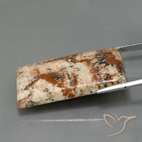 Jasper Gemstone in 31.8 x 18.3 mm Size for Sale, Jasper Stone in Multicolor Color