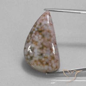 30.00ct Natural Multicolor Jasper, Fancy, Opaque