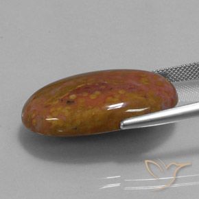 Jasper Gemstone in 29.5 x 18.2 mm Size for Sale, Jasper Stone in Multicolor Color