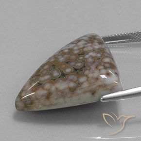 Jasper Gemstone in 33.3 x 24 mm Size for Sale, Jasper Stone in Multicolor Color
