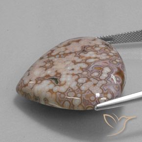 Jasper Gemstone in 35.7 x 31.2 mm Size for Sale, Jasper Stone in Multicolor Color
