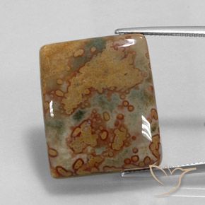 36.10ct Natural Multicolor Jasper, Baguette, Opaque