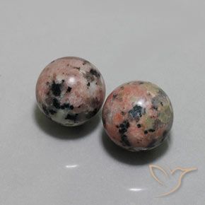 25.94 ctw Multicolor Jasper Stones, Natural Jasper in Drilled Sphere Shape for Sale