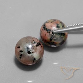 Jasper Gemstones in 12 mm (calibrated) Size for Sale, Jasper Stones in Multicolor Color