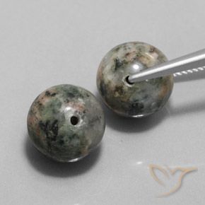 Jasper Gemstones in 12 mm (calibrated) Size for Sale, Jasper Stones in Multicolor Color