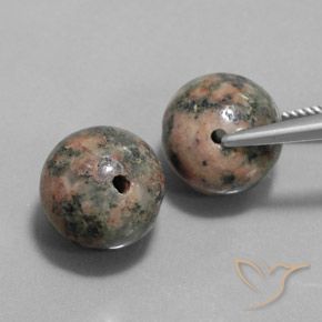 Jasper Gemstones in 12 mm (calibrated) Size for Sale, Jasper Stones in Multicolor Color