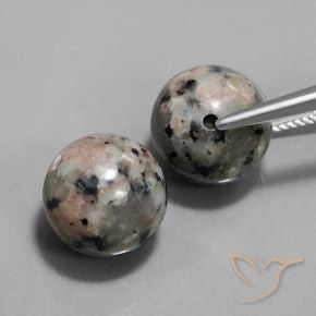 Jasper Gemstones in 12 mm (calibrated) Size for Sale, Jasper Stones in Multicolor Color