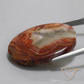 Jasper Gemstone in 32.6 x 23.2 mm Size for Sale, Jasper Stone in Multicolor Color