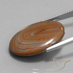 Jasper Gemstone in 25 x 18 mm (calibrated) Size for Sale, Jasper Stone in Multicolor Color