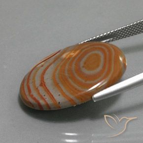 Jasper Gemstone in 25 x 18 mm (calibrated) Size for Sale, Jasper Stone in Multicolor Color