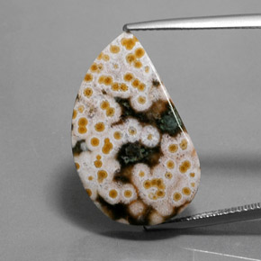 Multicolor Jasper Gem - 13.2ct Fancy Cabochon (ID: 363490)