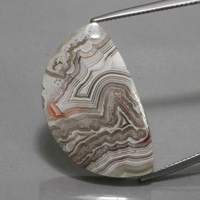 19.5ct Half Moon Cabochon Multicolor Jasper for sale thumb image of 19.5ct Half Moon Cabochon Multicolor Jasper (ID: 363505)