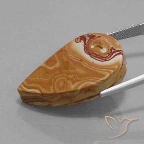 Jasper Gemstone in 31.3 x 23 mm Size for Sale, Jasper Stone in Multicolor Color