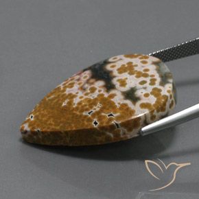 Jasper Gemstone in 32.6 x 22.5 mm Size for Sale, Jasper Stone in Multicolor Color