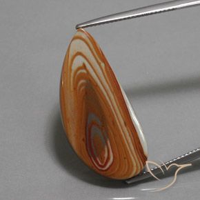 16.24ct Natural Multicolor Jasper, Fancy, Opaque