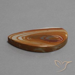 16.24 ct Multicolor Jasper Stone, Natural Jasper in Fancy Cabochon Shape for Sale