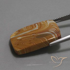 Jasper Gemstone in 25.7 x 16.8 mm Size for Sale, Jasper Stone in Multicolor Color