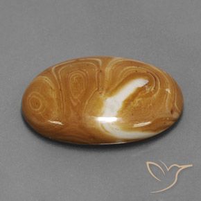 16.21 ct Multicolor Jasper Stone, Natural Jasper in Oval Cabochon Shape for Sale