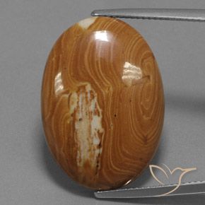 19.27ct Natural Multicolor Jasper, Oval, Opaque