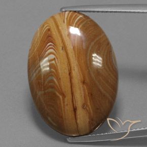 19.54ct Natural Multicolor Jasper, Oval, Opaque