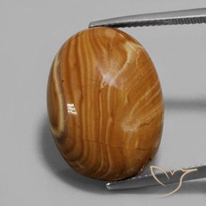 16.90ct Natural Multicolor Jasper, Oval, Opaque