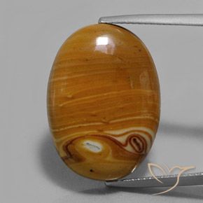 14.78ct Natural Multicolor Jasper, Oval, Opaque