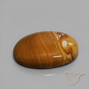 14.78 ct Multicolor Jasper Stone, Natural Jasper in Oval Cabochon Shape for Sale