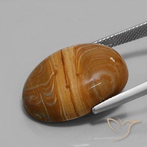 Jasper Gemstone in 22.1 x 16.1 mm Size for Sale, Jasper Stone in Multicolor Color